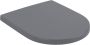 VILLEROY&BOCH Villeroy&amp Boch Subway 3.0 closetzitting ovaal met QuickRelease en SoftClosing scharnieren rvs scharnieren. Graphite CeramicPlus - Thumbnail 1