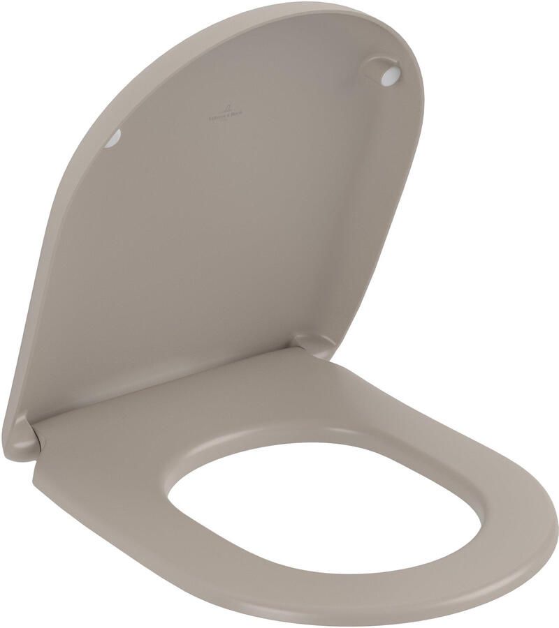 Villeroy & Boch Antao Closetzitting met automatische sluitfunctie (SoftClosing) met afneembare zitting (QuickRelease) Almond 8m67s1am