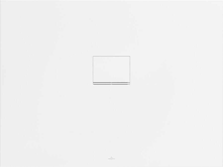 Villeroy & Boch Squaro Infinity kunststof douchebak quaryl rechthoekig 120x90x4cm mat wit udq1290sqi2v-rw