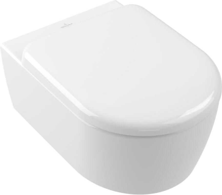 Villeroy & Boch Toilet Skyla Combipack met Zitting 49x36x35 cm TwistFlush Wit Alpine