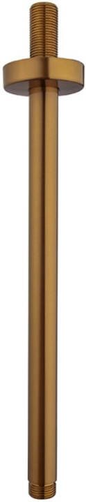 Wiesbaden Caral douchearm met plafondbevestiging 30 cm geborsteld brons koper 29.2867