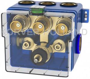 Wiesbaden Caral Klik Pro inbouwbox douchethermostaat 3 functies 29.3411