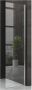 Wiesbaden Douchewand Miami 30x200cm Antikalk Helder Glas Chroom Profiel 10mm Veiligheidsglas Easy Clean - Thumbnail 1