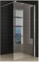 Wiesbaden Inloopdouche Miami 120x200cm Antikalk Helder Glas RVS Profiel 10mm Veiligheidsglas Easy Clean - Thumbnail 1