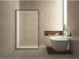 Wiesbaden Inloopdouche Square 110x200cm Antikalk Helder Glas Mat Zwart Profiel 10mm Veiligheidsglas Easy Clean - Thumbnail 1