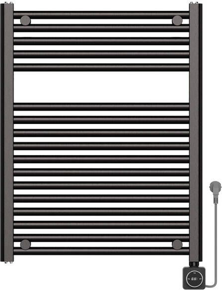 Wiesbaden Elektrische Radiator Elara 76.6x60 Cm Smart Wifi Gunmetal