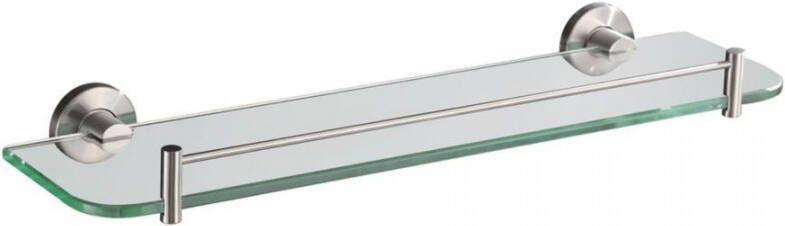 Wiesbaden Brush planchet glas met RVS 304 bevestiging