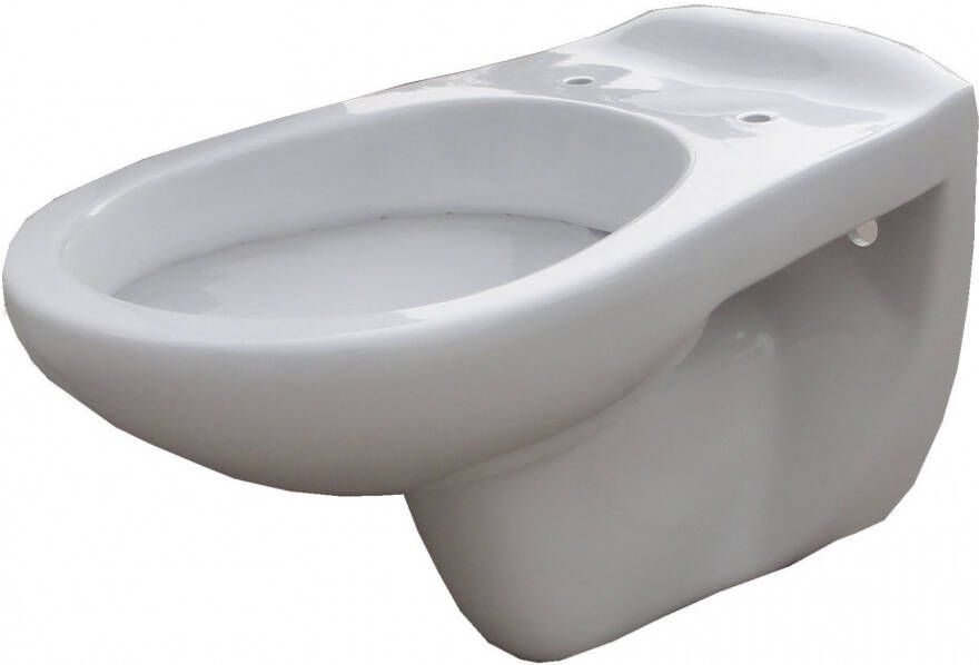 Xellanz Toiletpot Hangend Basic 54x36x34 5cm Wandcloset Keramiek Diepspoel Glans Wit