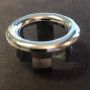 Xellanz Riko Basic chromen ring voor overloop wastafel 3x2 cm kunststof chroom - Thumbnail 1