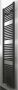 Wiesbaden Radiator Elara 118 5x45 cm Midden-Onder Aansluiting Mat Zwart (538 Watt) - Thumbnail 1