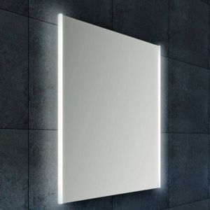 Wiesbaden Badkamerspiegel Duo 100x60cm Geintegreerde LED Verlichting Verwarming Anti Condens Lichtschakelaar Dimbaar