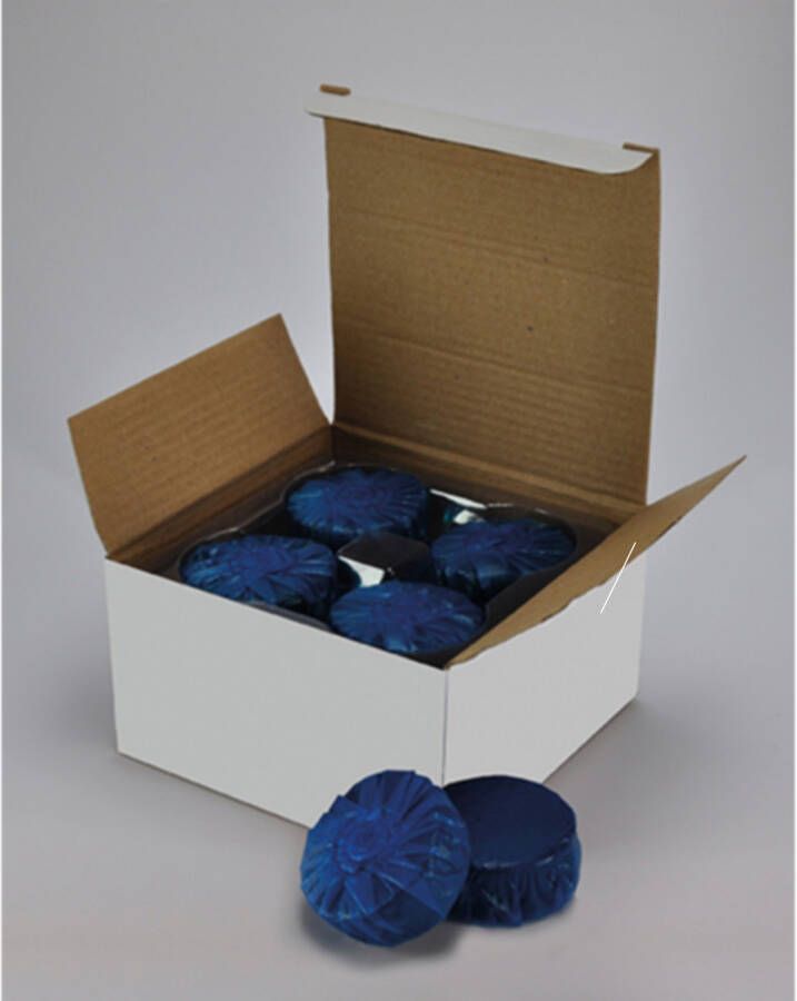 FreshDisc toiletblokjes blauw 12 stuks halfjaarverpakking t.b.v. Geberit toiletblokhouder