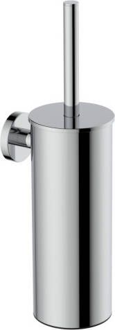 Wiesbaden Alonzo toiletborstel met houder voor wandmontage 35 2 x 9 2 x 12 cm chroom