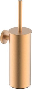 Wiesbaden Alonzo toiletborstel met houder geborsteld brons koper 28.8055