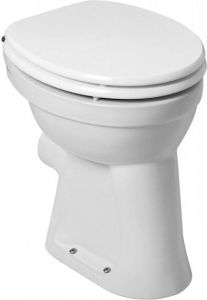 Xellanz Basic Sanit Staande verhoogde toiletpot 45cm PK exclusief zitting wit 36.3581