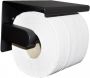 Wiesbaden Brush toiletrolhouder mat zwart 24.2840 - Thumbnail 1