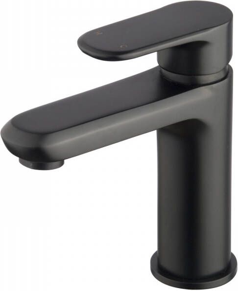 wiesbaden Wastafelkraan | Trop | Mat Zwart