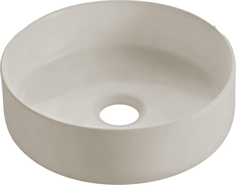 Boss & Wessing BWS Oliva Waskom 36x12 cm Rond Keramiek Beige