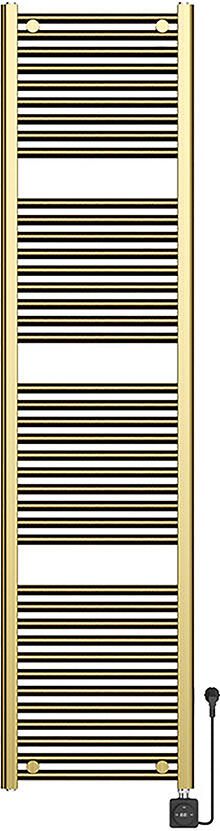 Wiesbaden Elektrische Radiator Elara 181.7x45 Cm Smart Wifi Geborsteld Messing PVD