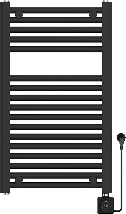 Wiesbaden Elektrische Radiator Elara 76.6x45 Cm Smart Wifi Mat Zwart