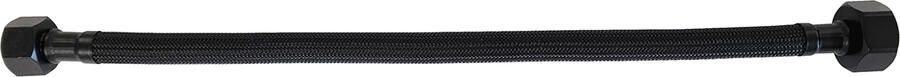 Wiesbaden Flexibele Aansluitslang Riko Nylon 1 2 x 3 8 30 cm Mat Zwart