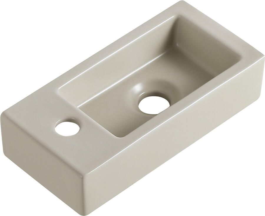 Boss & Wessing Fontein BWS Blong S Mini 36 5x18x9 cm Links Keramiek Beige