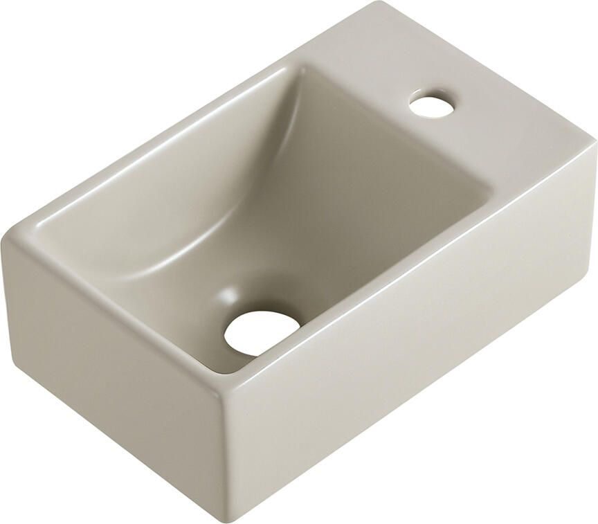 Wiesbaden Fontein Rhea XXS 30 5x18x11 cm Rechts Keramiek Beige