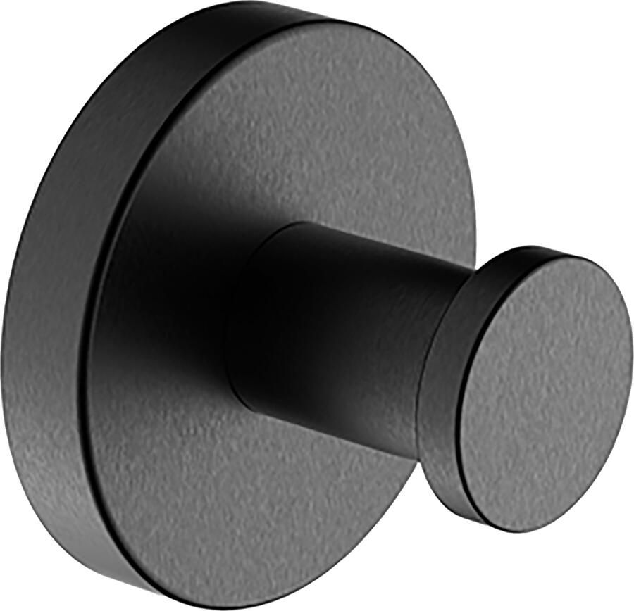 Wiesbaden Handdoekhaak Alonzo Groot Geborsteld Gunmetal PVD