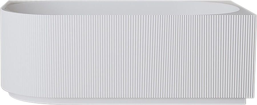 Wiesbaden Hoekbad Rechts Rivi 170x80 cm Acryl Met Waste Glans Wit