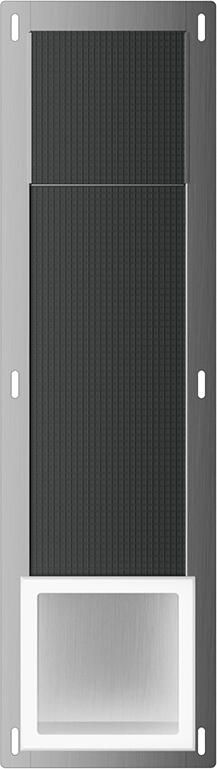 Sub Rocko inbouw reserverolhouder 74 x 20 8 x 14 2 cm mat wit