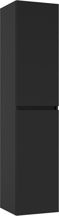 Wiesbaden Kolomkast Alvara 160x35x35 cm Mat Zwart