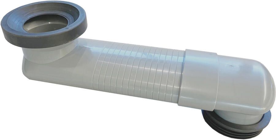 Riko Sprongbocht verstelbaar 15-35cm inbouwhoogte 80 mm 90-110mm aansluitingen 32.3965