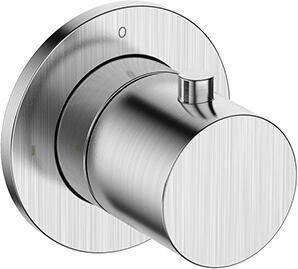 Wiesbaden Stopkraan Afbouwdeel Caral Geborsteld Staal PVD