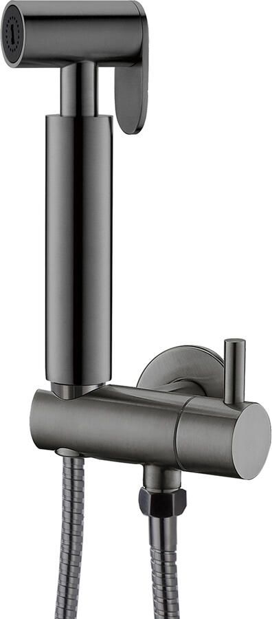 Wiesbaden Tivaro Handdouche en Doucheslang Gunmetal