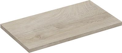 Wiesbaden Topblad Alvara 40x22 cm Grijs Eiken