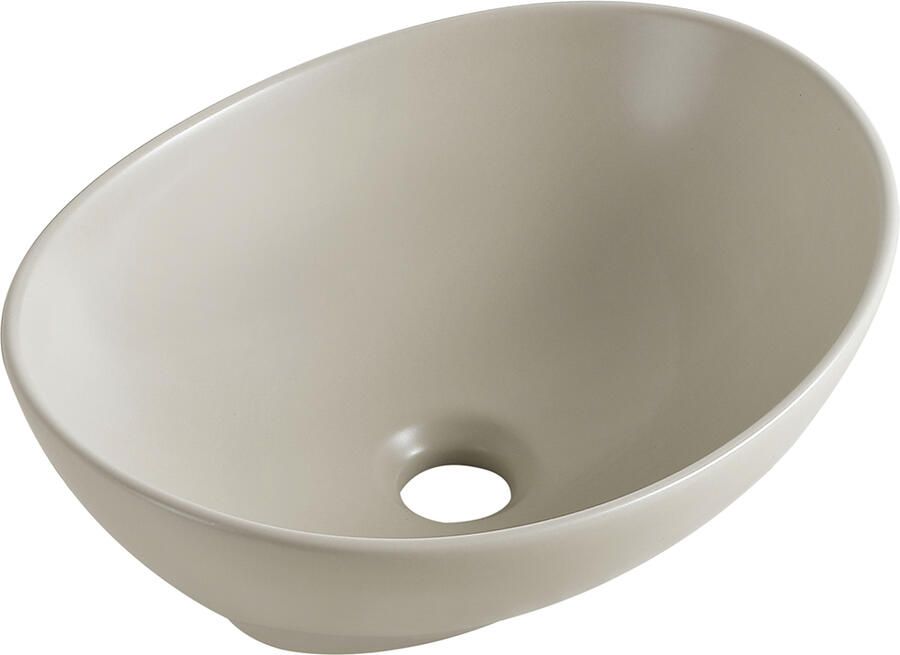 Wiesbaden Waskom Barco Ovaal 40x33x14 5 cm Keramiek Beige