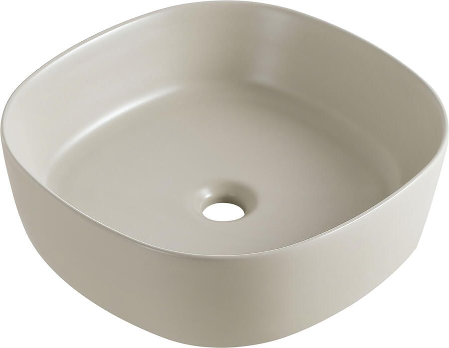 Boss & Wessing Waskom BWS Lava Rond 44x44x13 5 cm Keramiek Beige