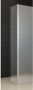 Wiesbaden Zijpaneel 35 x 200 cm met hoekprofiel voor inloopdouche chroom met 10 mm NANO geheel matglas 20.4215 - Thumbnail 1