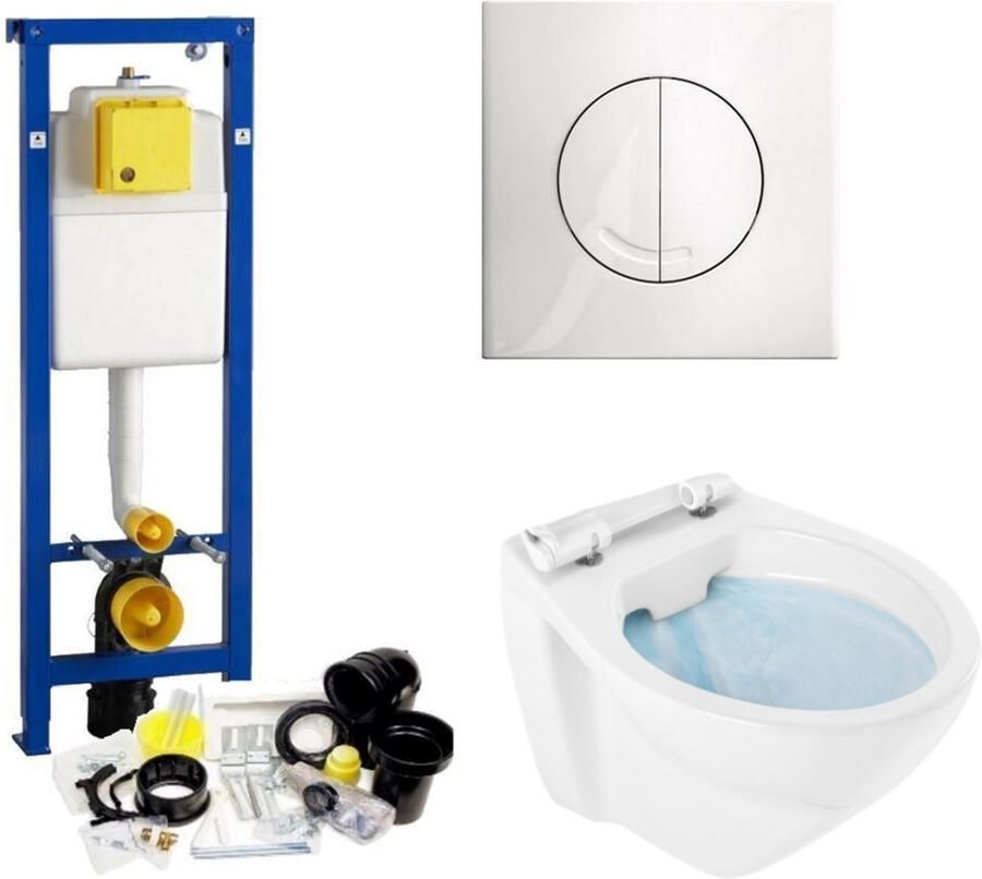 Wisa XS set01 Randloos Argos Wit