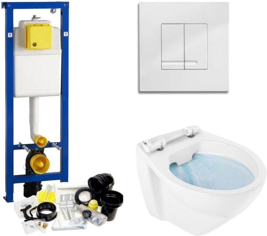 Wisa XS set01 Randloos Delos Wit (meerprijs €10 00)