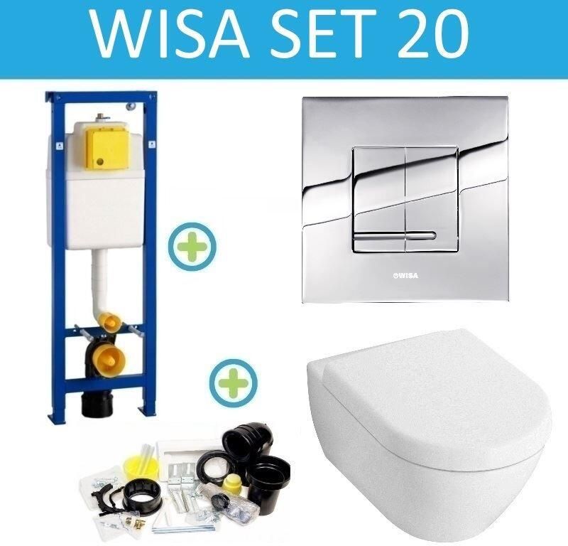 Wisa XS set20 Delos Chroom (meerprijs €25 00)