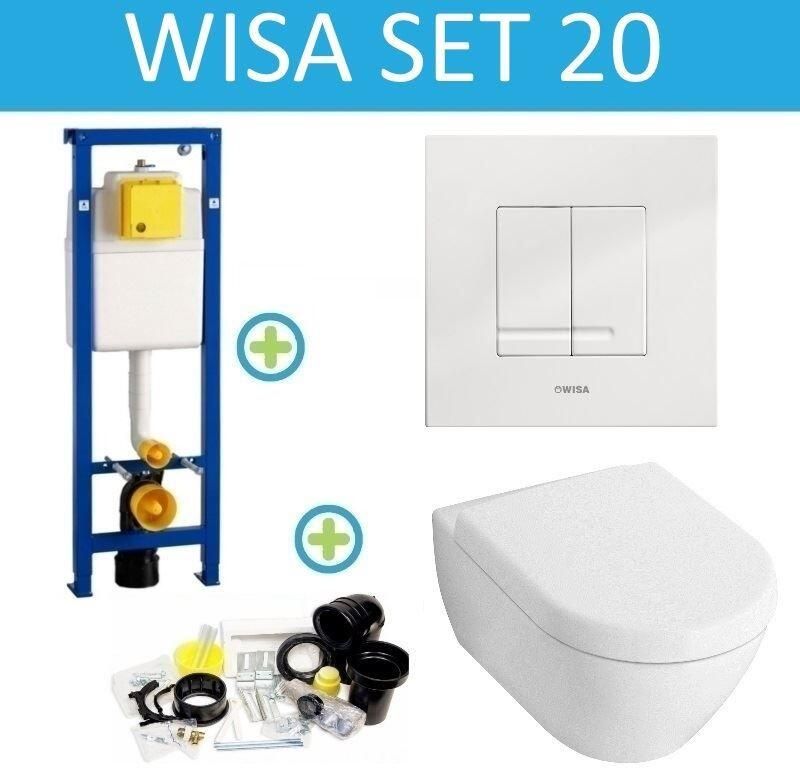 Wisa XS set20 Delos Wit (meerprijs €10 00)