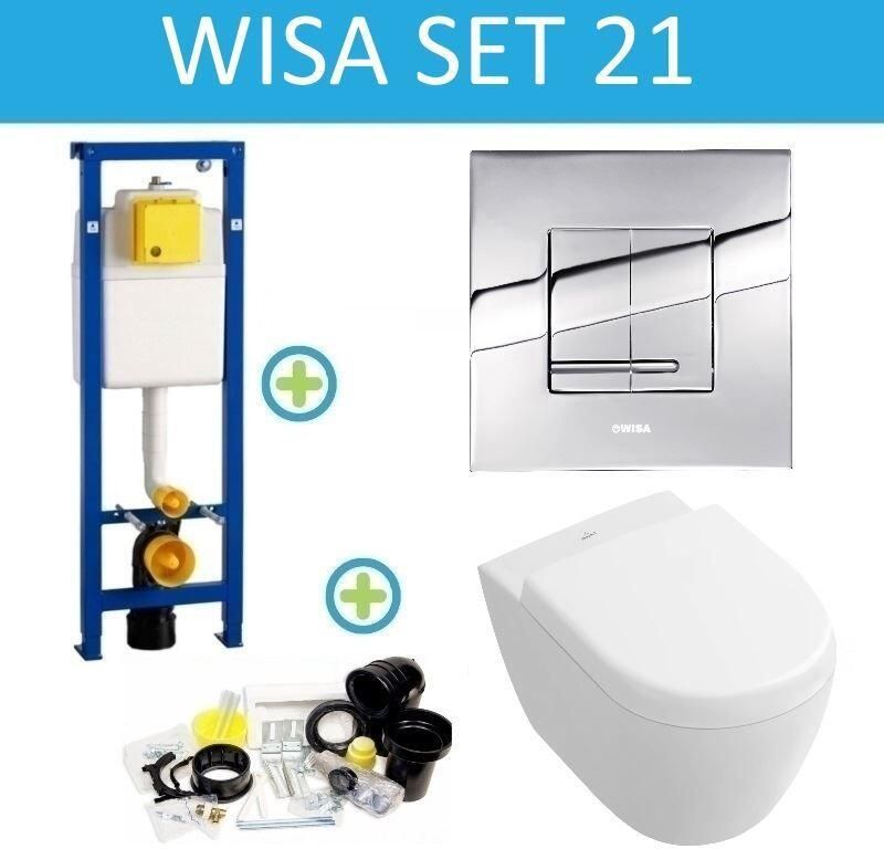 Wisa XS Subway 2.0 Compact Delos set21 Chroom (meerprijs €25 00)