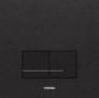 WISA XS Delos bedieningsplaat mechanisch tweeknops hxbxl 8x160x160mm zwart - Thumbnail 1