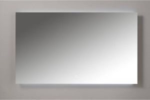 XenZ Badkamerspiegel Garda 160x70 cm met Ledverlichting Boven- en Onderzijde en Spiegelverwarming