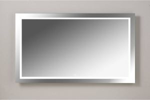 XenZ Badkamerspiegel Sirmione 140x70 cm met Rondom Ledverlichting en Spiegelverwarming