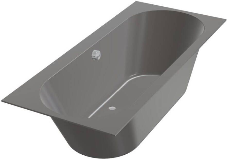 Xenz Ligbad Beterbad Madeira 160x75 cm Inclusief Badpoten Antraciet