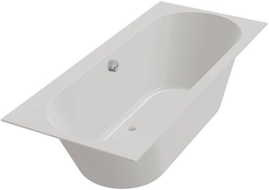 XenZ Ligbad Beterbad Madeira 160x75 cm Inclusief Badpoten Crème