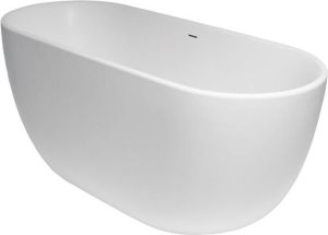 Xenz Vrijstaand Bad Humberto 170x72x63 cm Solid Surface Wit