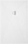 Zeza Grade douchevloer 120x90cm antislip antibacterieel mineraalmarmer rechthoek mat wit 400000000000020010 - Thumbnail 1